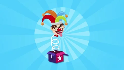 April Fools Day Background Stock Footage 346202563