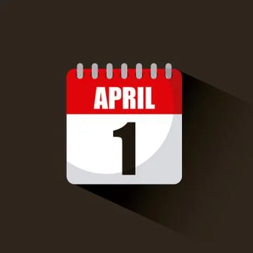 April fools day design Ilustração Stock