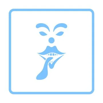 April Fool's Day Icon Stock Illustration