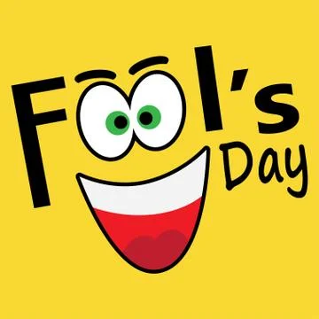 April Fools Day Stock Illustration
