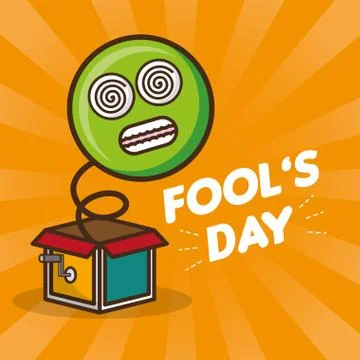 April fools day Stock Illustration