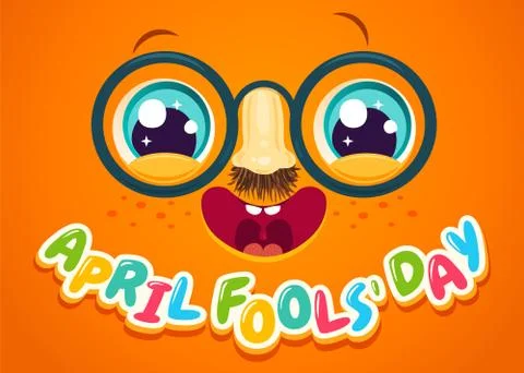 April fools' day Stock Illustration