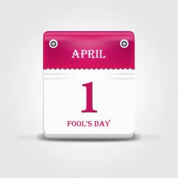 April-fool's-day-new Stock Illustration