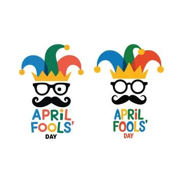 April Fools' Day Vector Design Ilustración de archivo