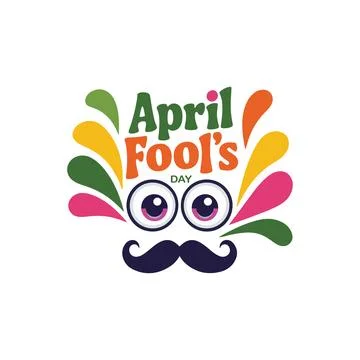 April Fools' Day Vector Design Fun &amp; Playful Jester Theme Ilustración de archivo