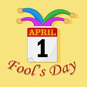 April Fools 스톡 일러스트