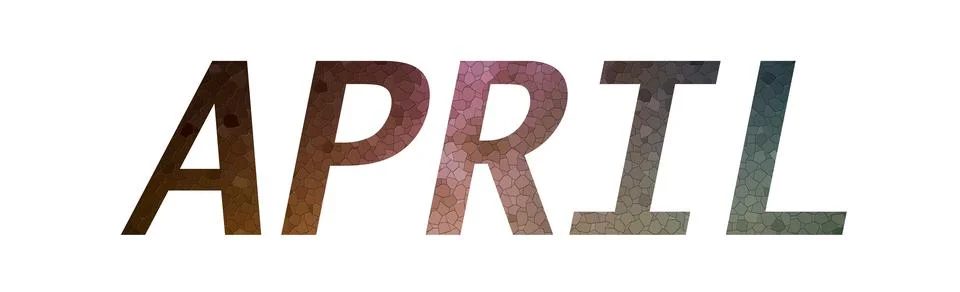 APRIL Stock Illustration