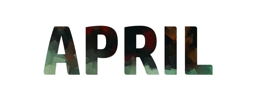 APRIL Stock Illustration