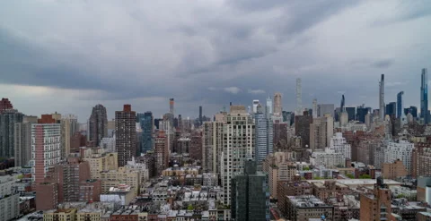 April Showers Cloudscape (1 of 2) Stock Footage 153124425