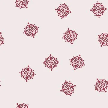 Apriori algorithm glyph seamless pattern イラスト素材