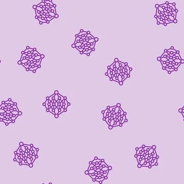 Apriori algorithm line seamless pattern Stock Illustration