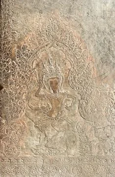 Apsara dance Stock Photos