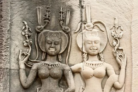 Apsara Foto stock