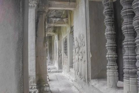 Apsaras for a background image. Stock Photos