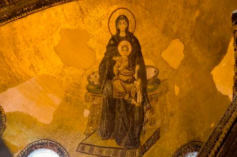 Apse Mosaic Stock Photos