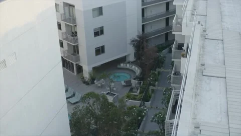 Apt view from roof Video stock 273286877