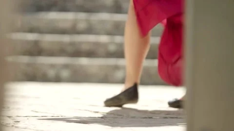Apulian dancer dancing Stock Footage 167700530