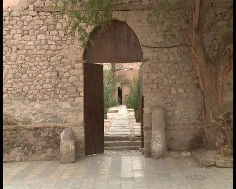 Aqaba-Historic monuments Stock Footage 88036589