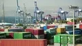 Aqaba sea port along Gulf of Aqaba in Red Sea, Hashemite Kingdom of Jordan HD Footage