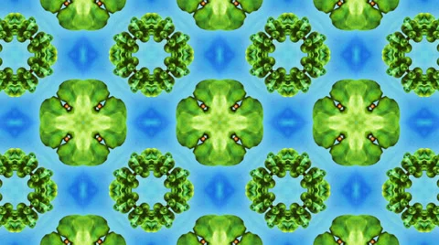 Aqua and green motion pattern, loop HD Stock Footage 37964673