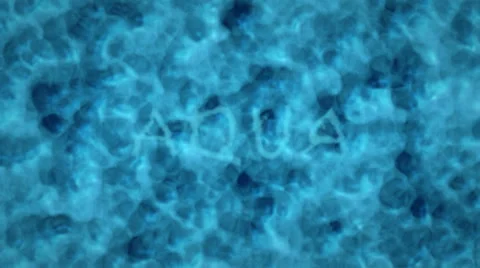 Aqua animation Stock Footage 57169003