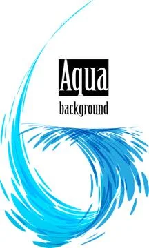 Aqua background Stock Illustration