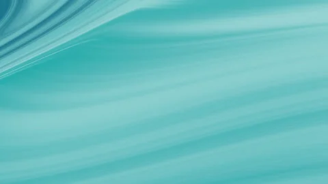 Aqua blue blurred lines create a smooth abstract design. Stock Footage 301743148