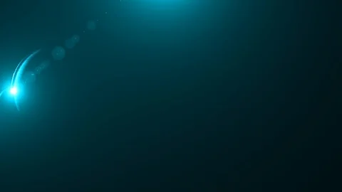Aqua blue, cyan light rays, burst on black background. Dark blue shinny Stock Footage 121852770