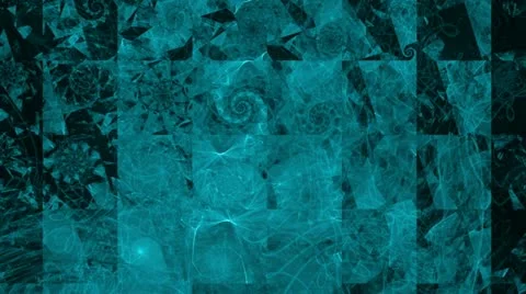 Aqua blue spirals motion background d6138 Stock Footage 10834998