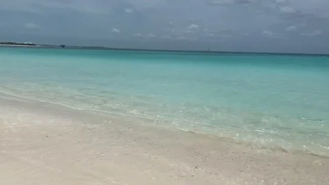 Aqua Blue Waves Stock Footage 113168495