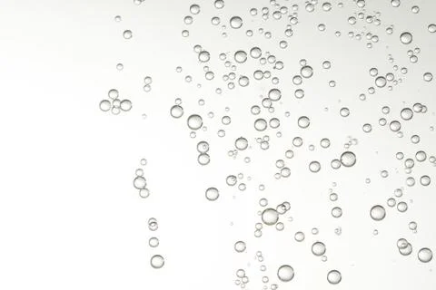 Aqua bubbles Stock Photos