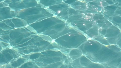 Aqua Caustic Reflection Motion Background Loop 4K Stock Footage 338185171