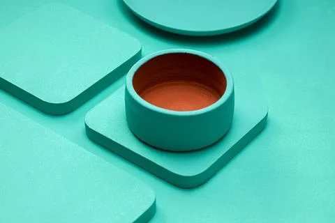 Aqua colour background Stock Photos