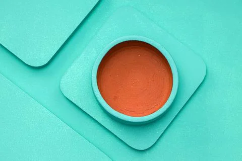 Aqua colour background Stock Photos