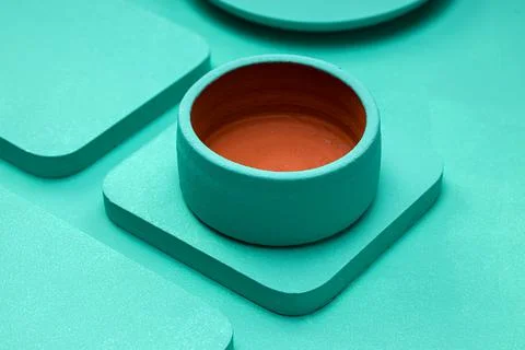 Aqua colour background Stock Photos