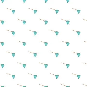 Aqua landing net pattern creating seamless background Stock Illustration