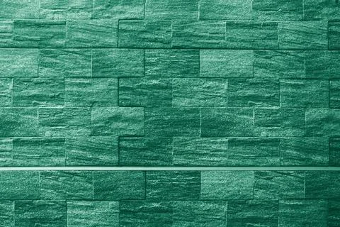 Aqua Menthe background of cement or brick flooring from staining Stock Photos