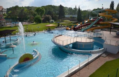 Aqua park Stock Photos
