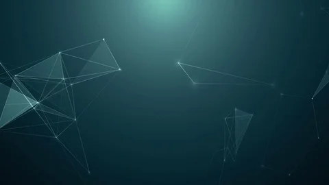 Aqua Plexus Background Video stock 78836213