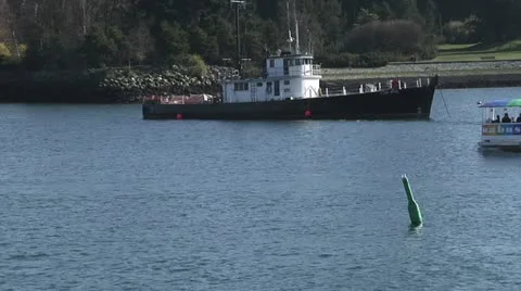 Aquabus Passes By Video stock 11061144