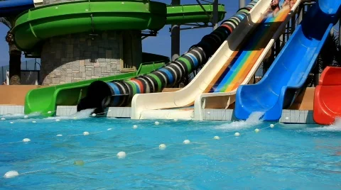 Aquapark Stock Footage 783508