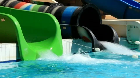 Aquapark Stock Footage 825030