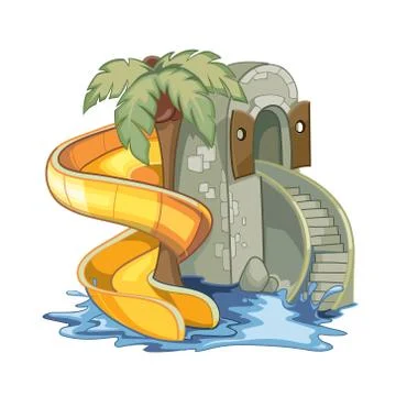 Aquapark Stock Illustration