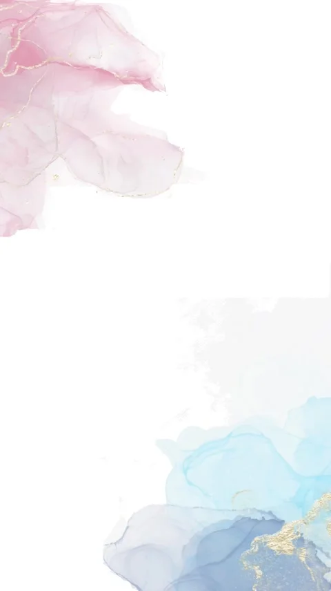 Aquarelle Blush, Cotton Candy Clouds, Watercolor Dream Background 스톡 동영상 270795511