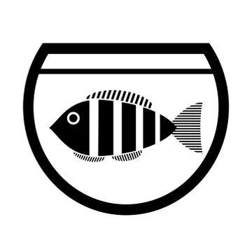 Aquarium icon Stock Illustration