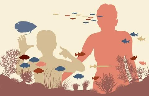 Aquarium Stock Illustration