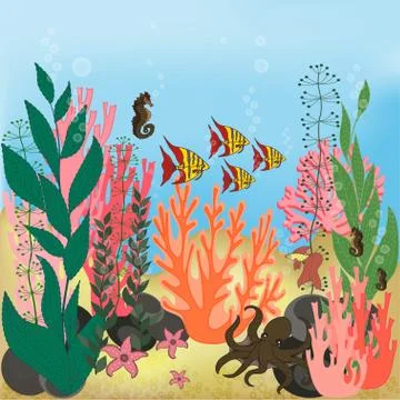 Aquarium Stock Illustration