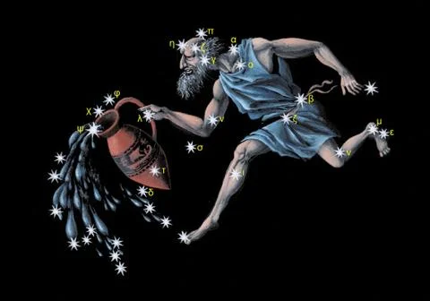 Aquarius Illustrazione stock