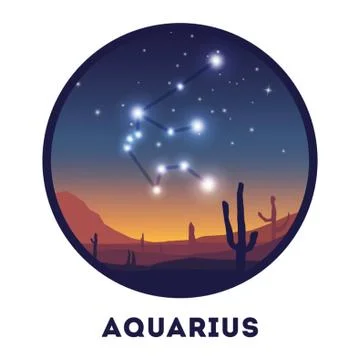 Aquarius 库存插图