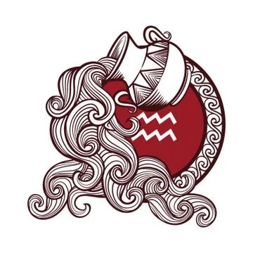 Aquarius Stock Illustration